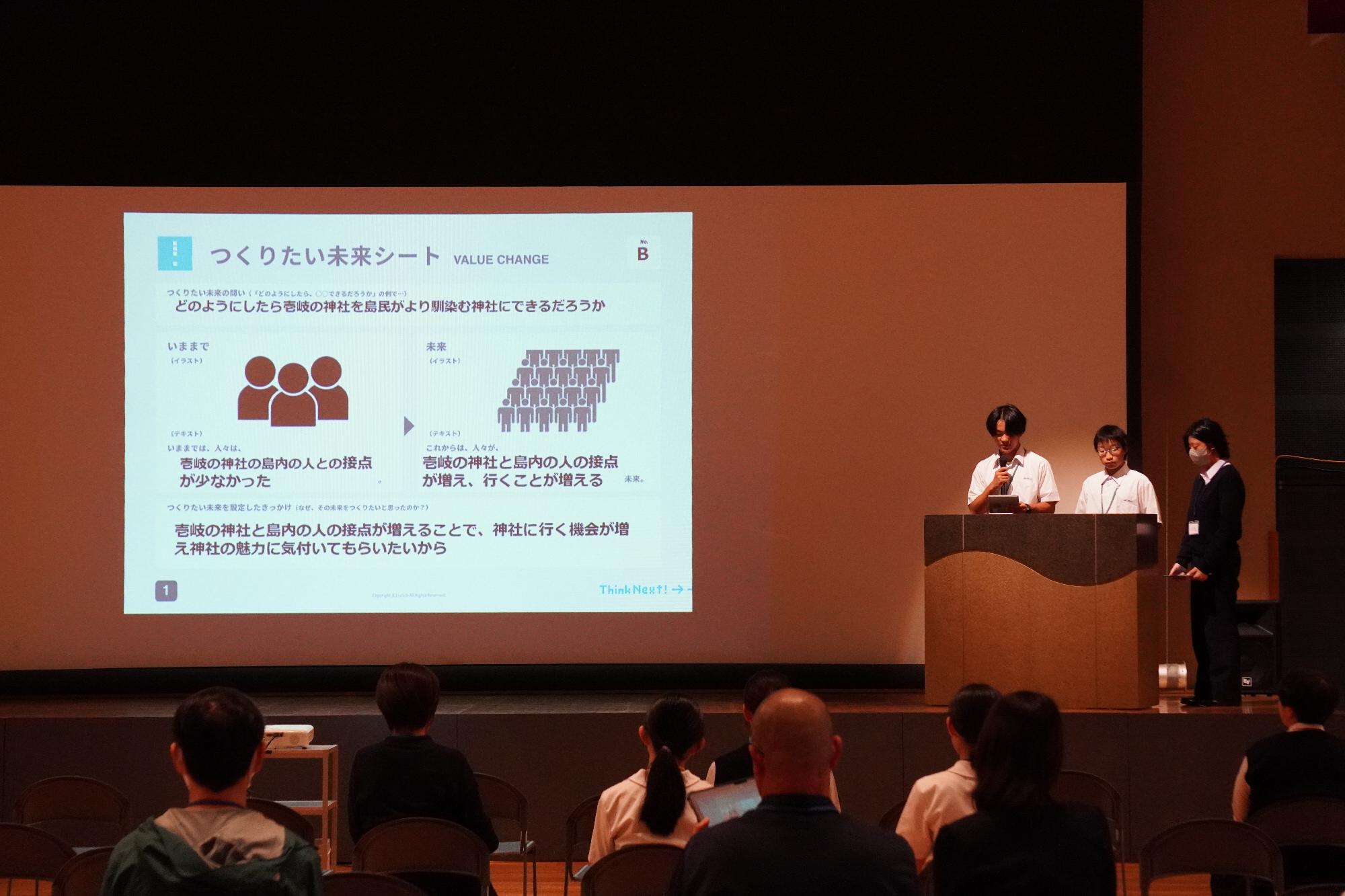 壱岐高校アイデア発表