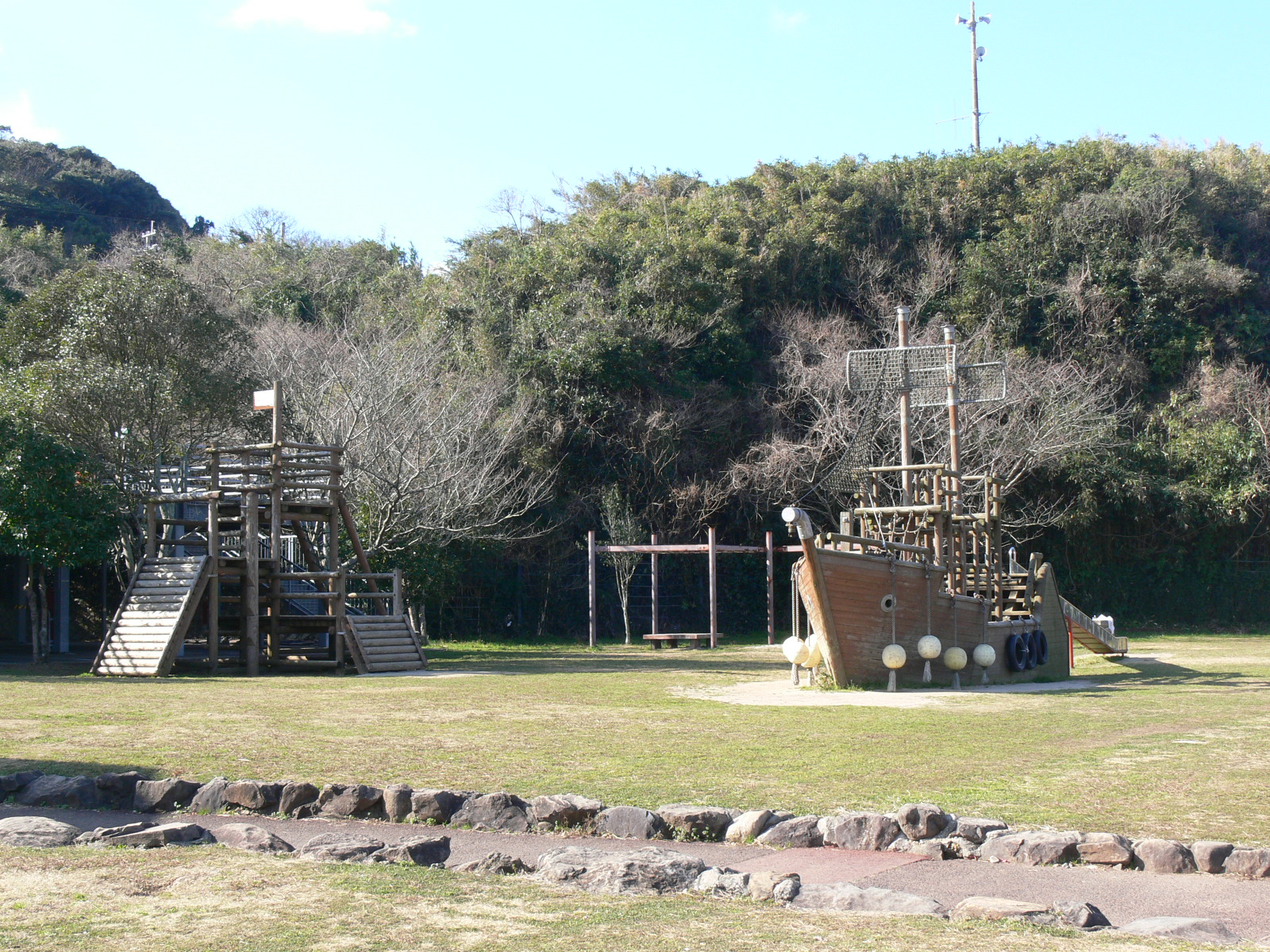 壱岐市ふれあい広場遊具