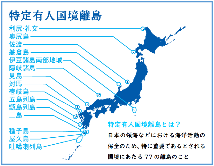 特定有人国境離島画像